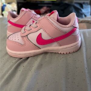 Nike Toddler Dunk Low (TDE) DH9761 600 Pink Foam Sneakers